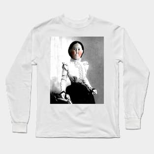 Victorian China Doll Lady Long Sleeve T-Shirt